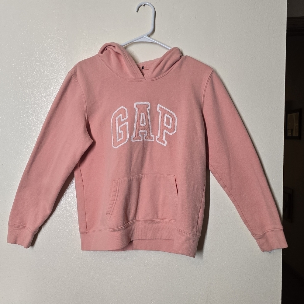 GAP Pink Hoodie Sweatshirt - Picture 1 of 2